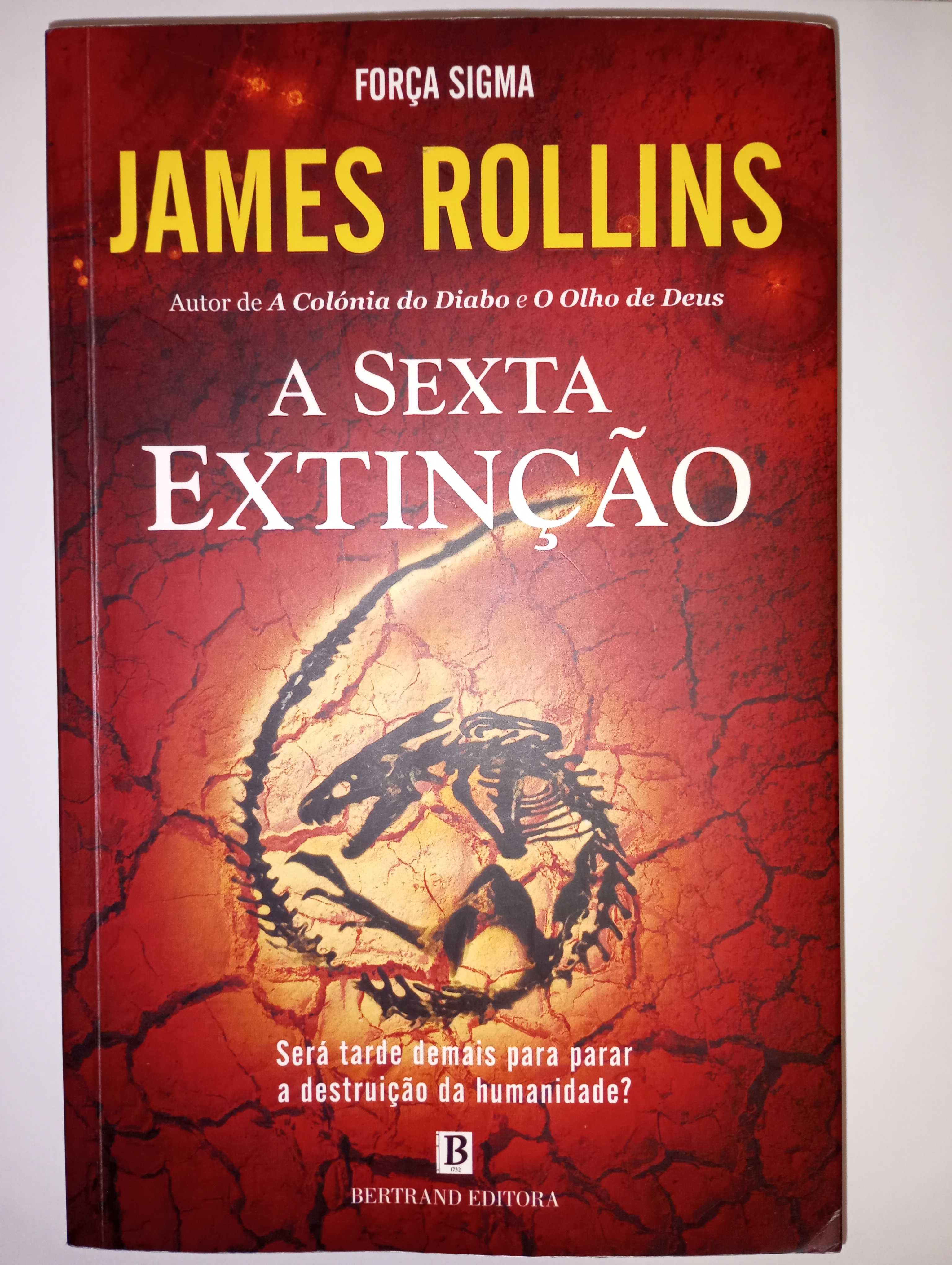 Livro A Sexta Extinção - James Rollins