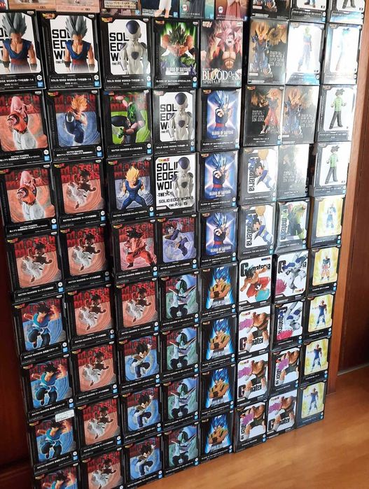 Várias figuras Dragon Ball Banpresto Bandai