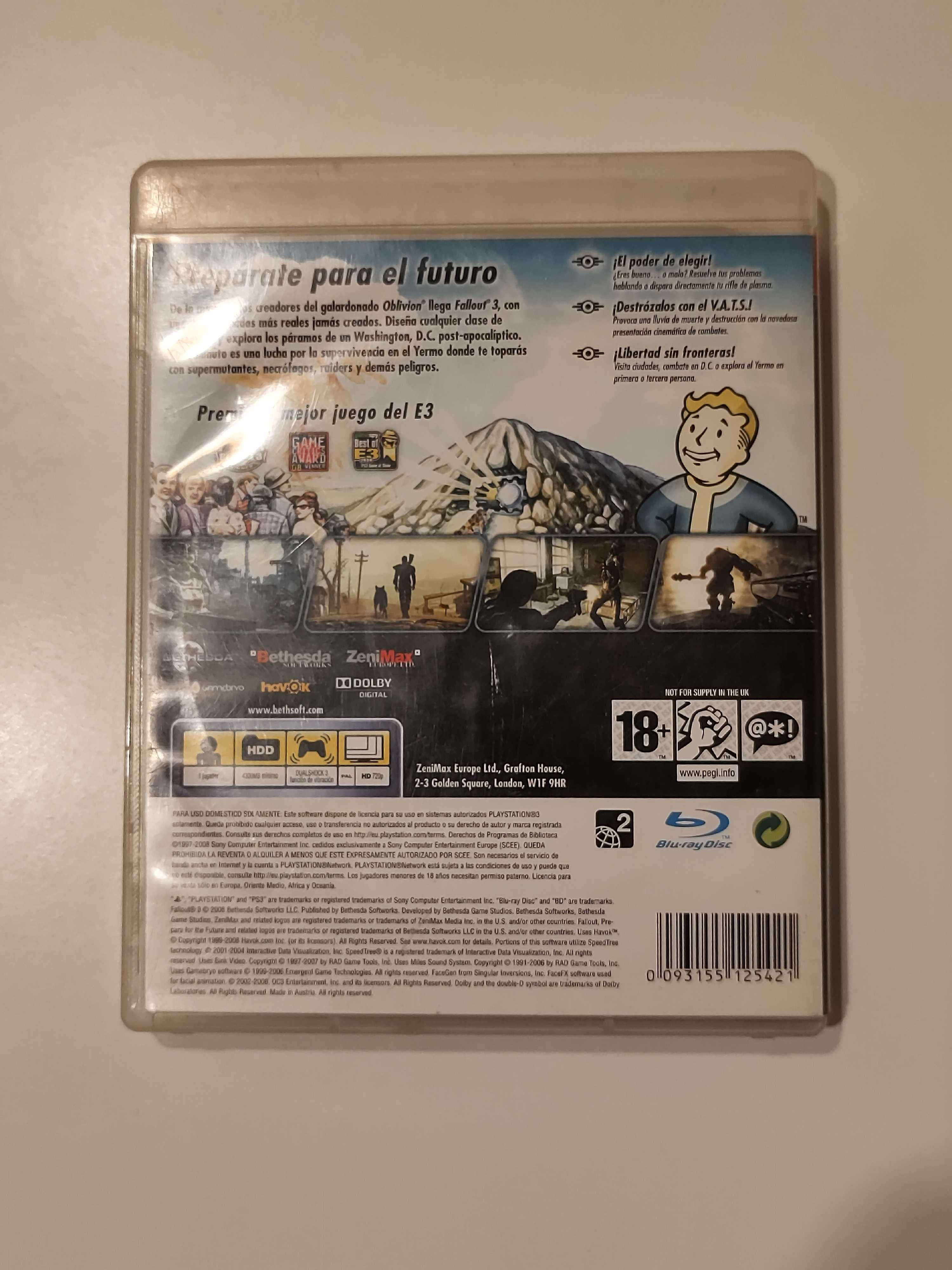 PS3 Fallout PlayStation 3