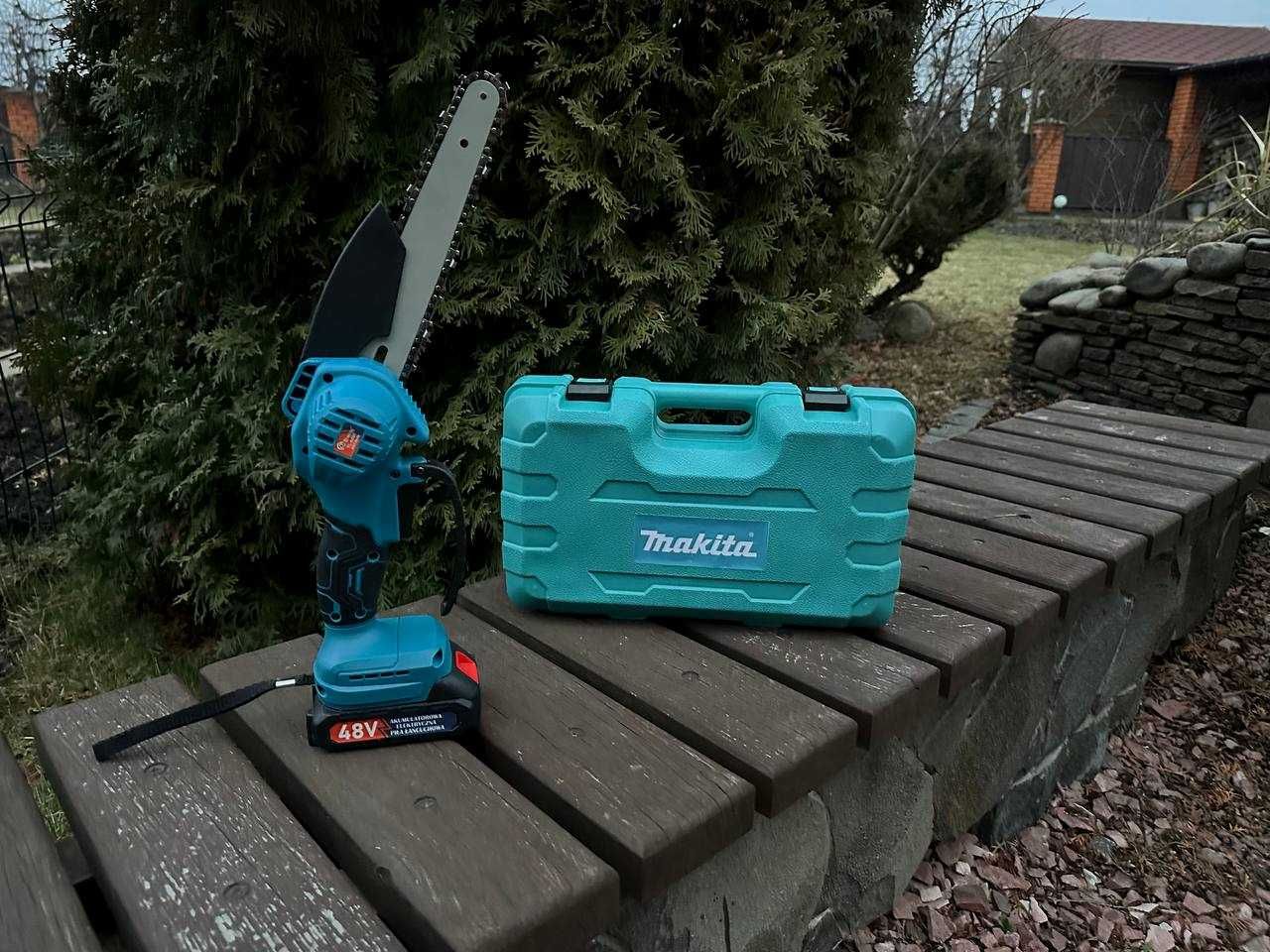 Пила цепная 8 дюймов (20см) makita‼️ Ланцюгова пилка макіта +2️⃣акб