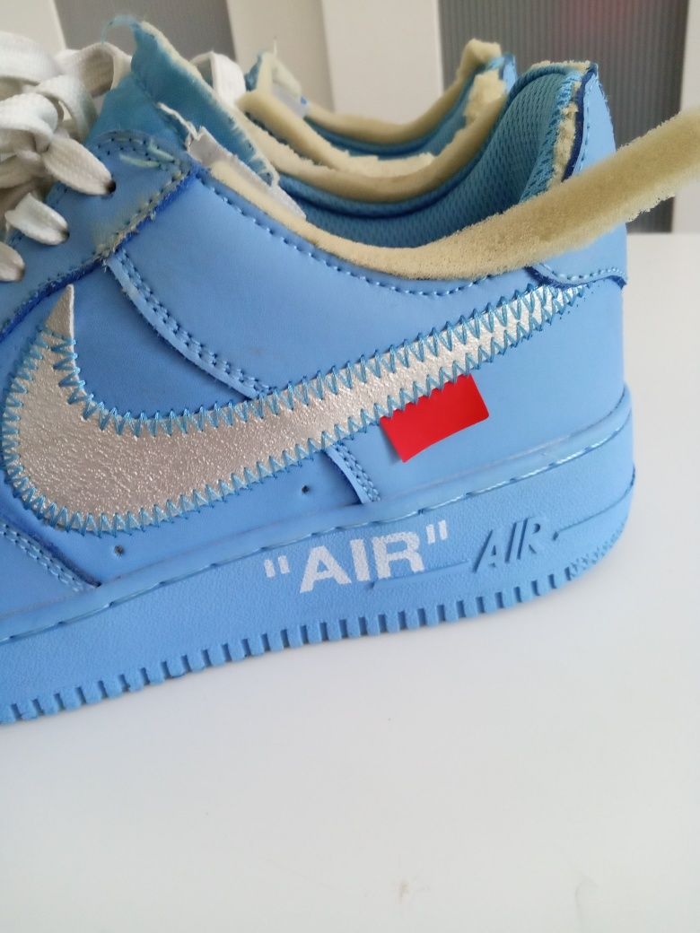 Buty Nike Air Force 1 Low Off-White MCA University Blue, rozmiar 40