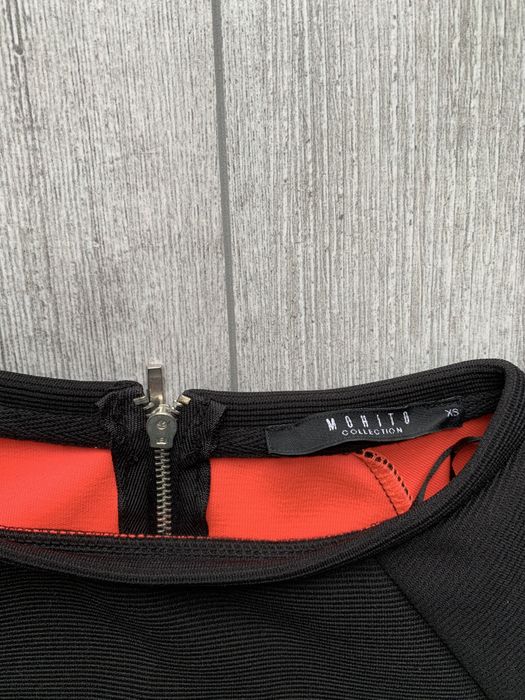 Crop top Mohito czarny