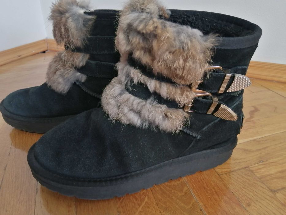 Уги дитячі замшеві зимові