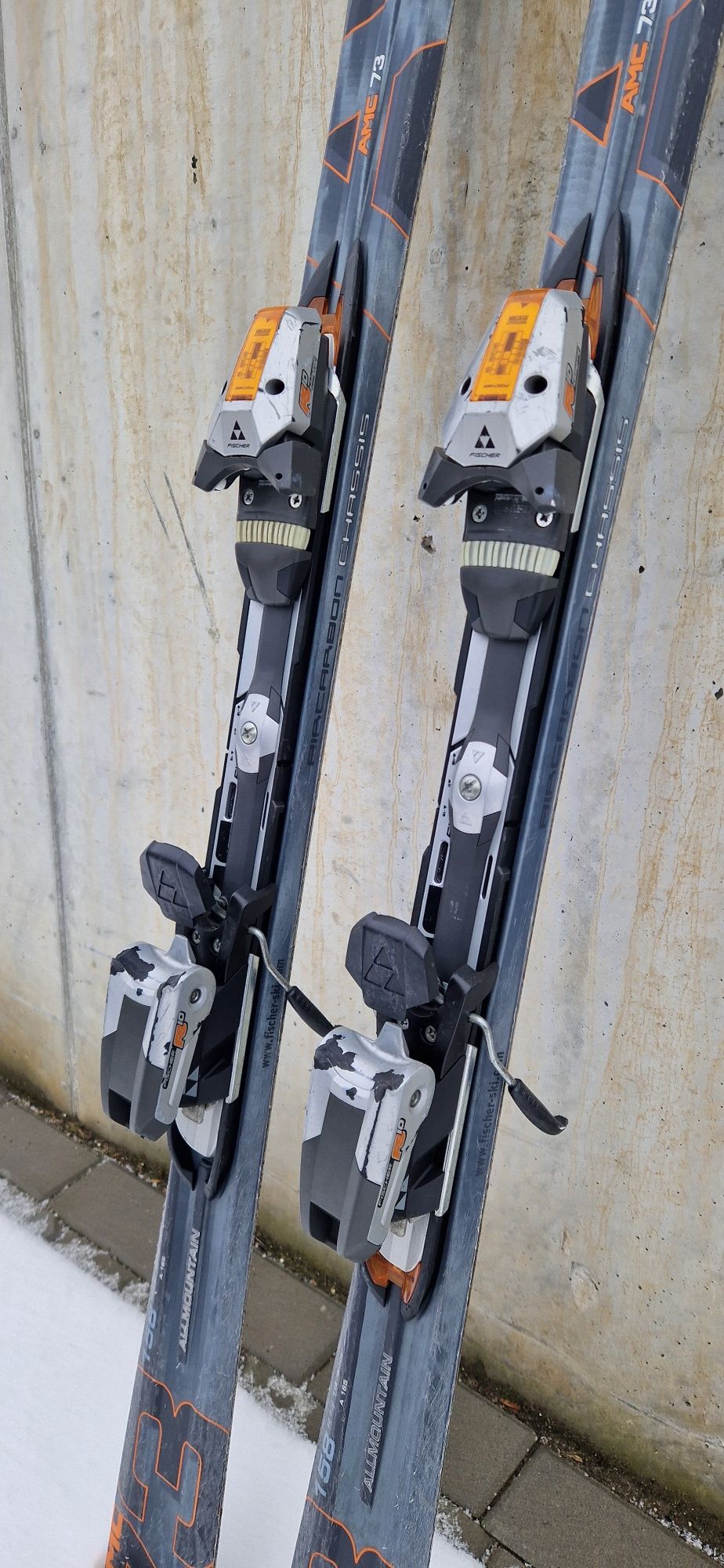 Narty Fischer AMC73. 158cm R13