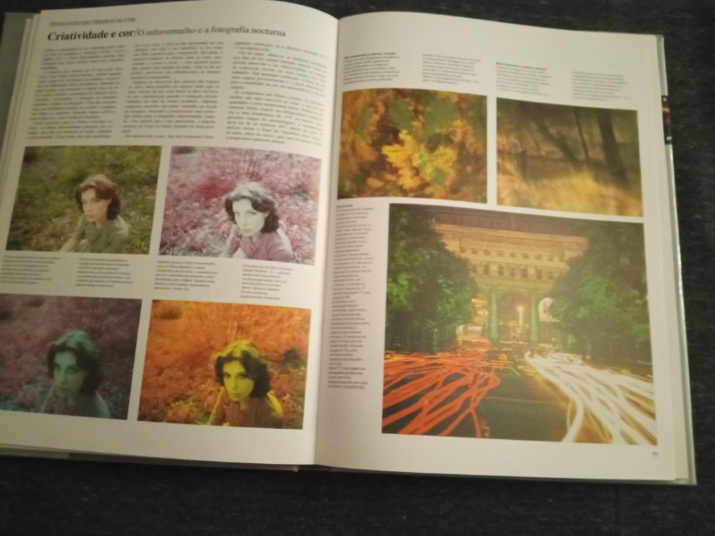 Livro Fotografia Antigo e Livro Vídeo Novo