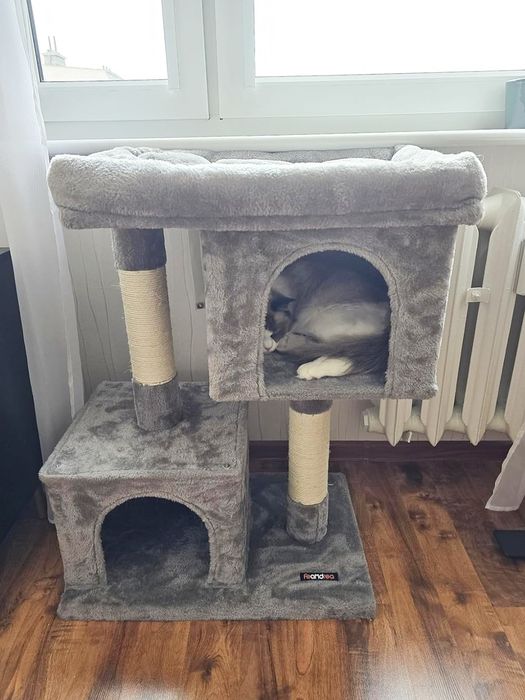 Drapak Dla Kota Wieża Legowisko Domek Sofa