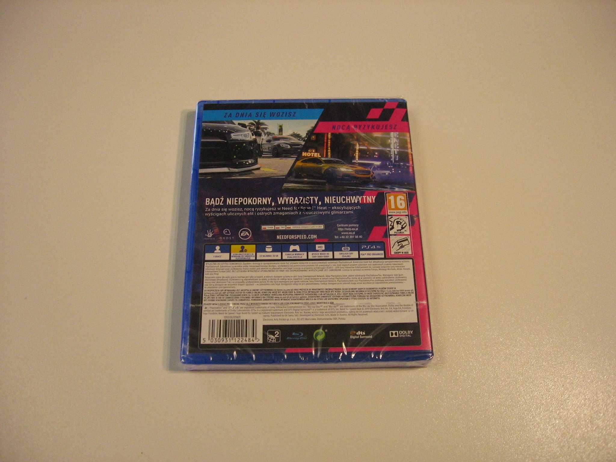 Need For Speed Heat PL - GRA Ps4 - Opole 2495