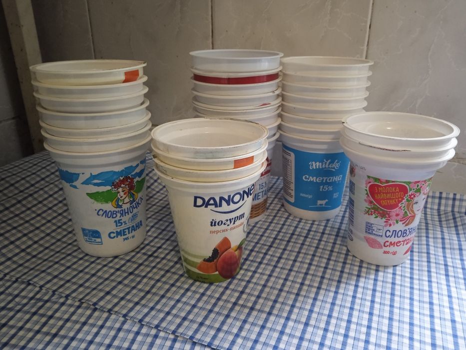 60 шт Стаканы для черенков, рассады