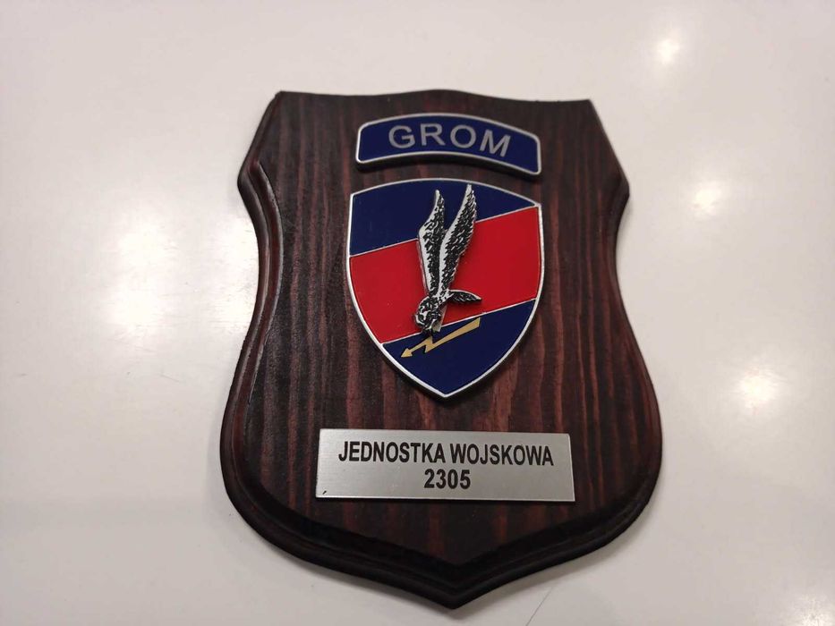 Ryngraf JW Grom, statuetka, coin, stan wzorowy.