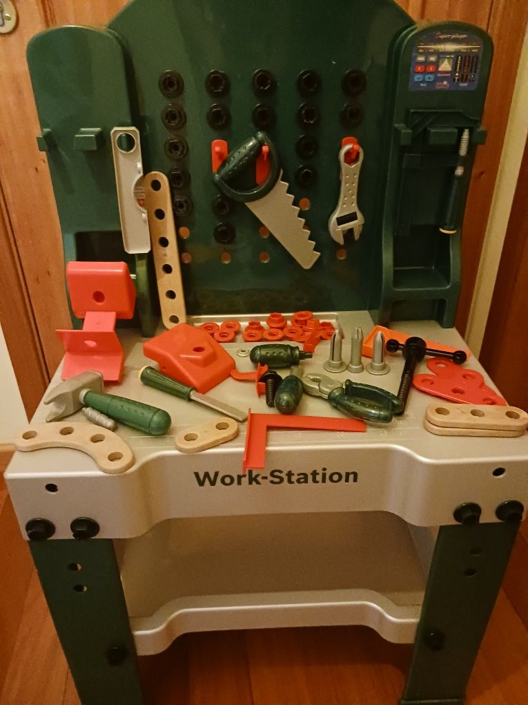 Estação de ferramentas criança