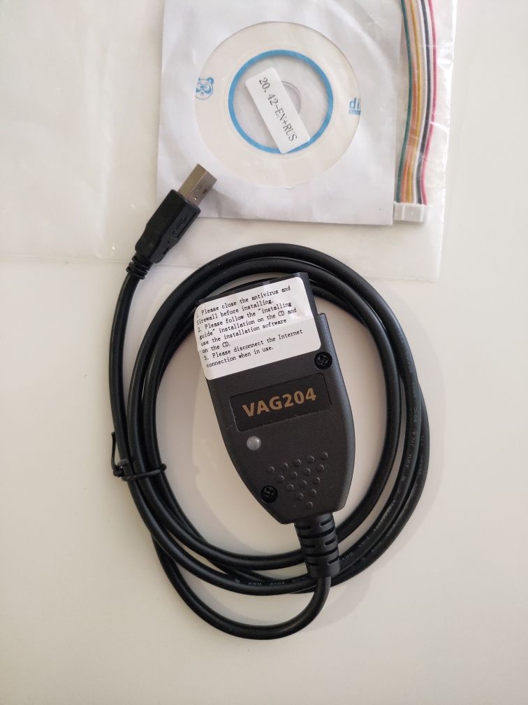 Автосканер obd2 Вася Диагност VCDS 23.3 HEX V2 CAN VAG COM