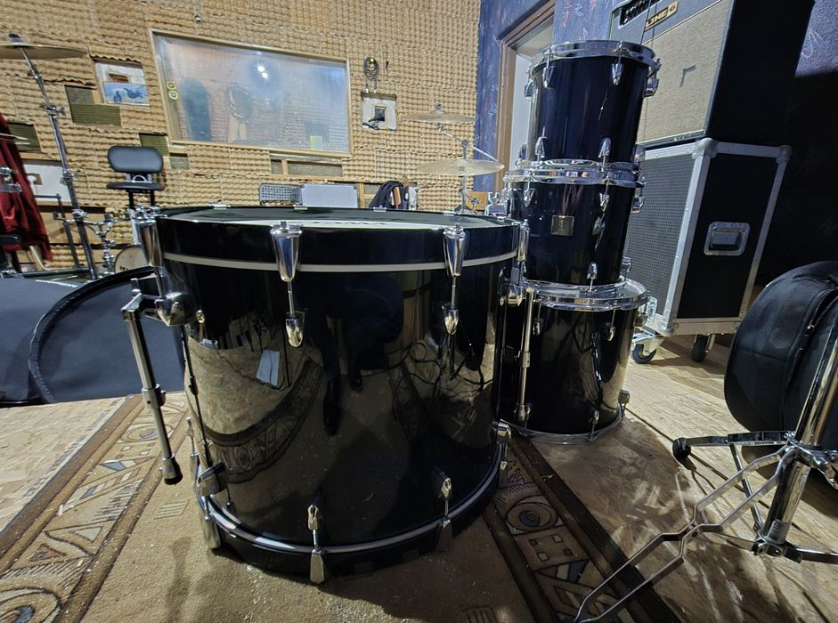 Bębny Yamaha Birch Custom Absolute 24, 10, 12, 16 + gifty