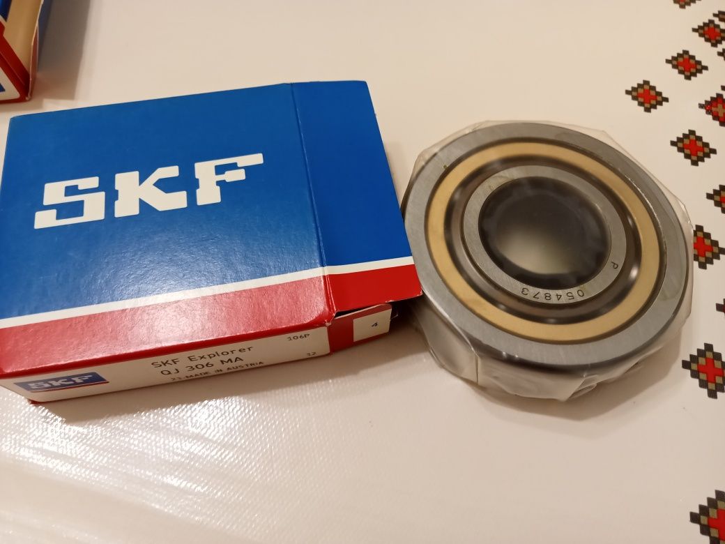 Підшипник skf qj 306 ma