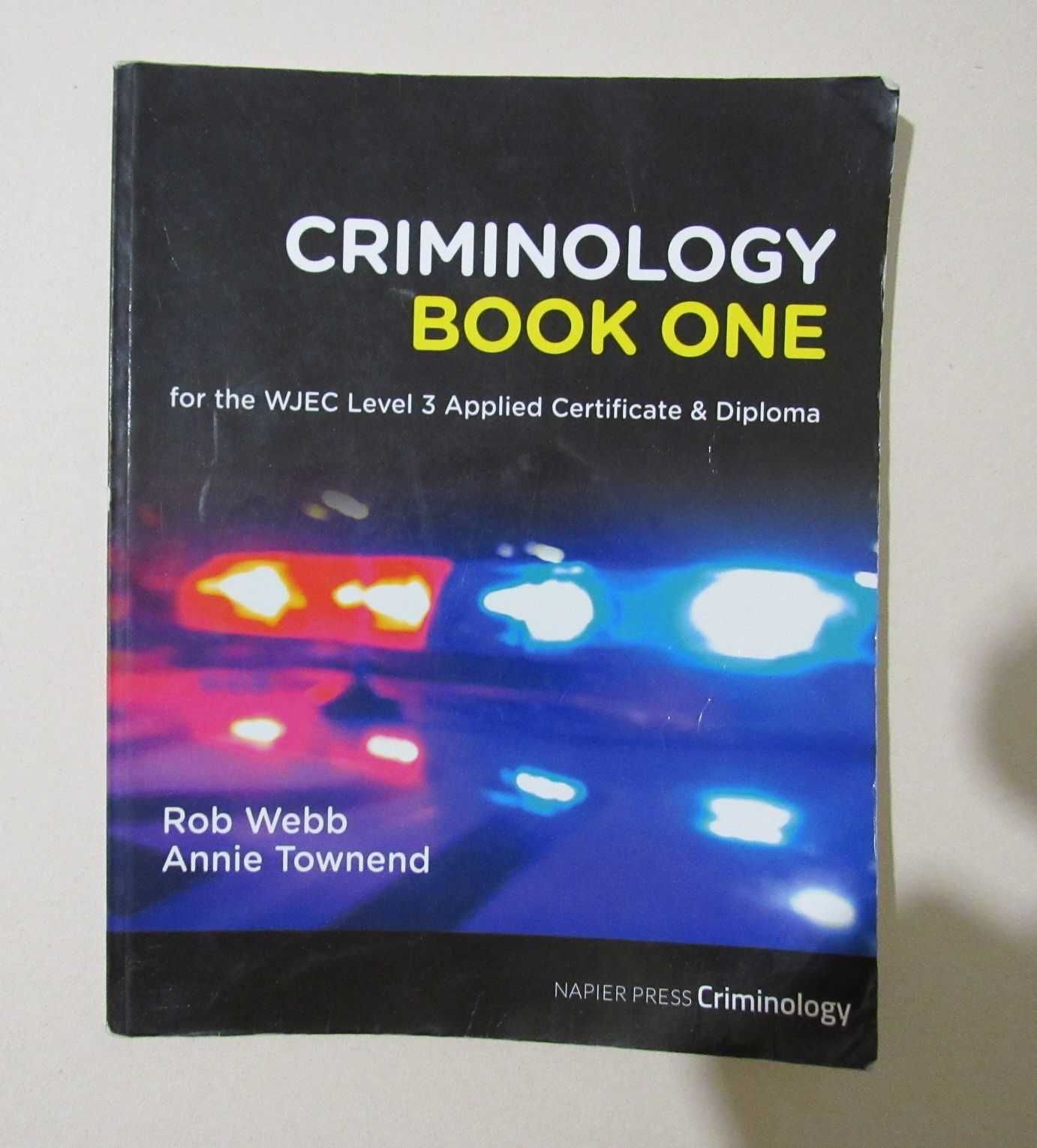 Книга Criminology Book One (на английском языке)