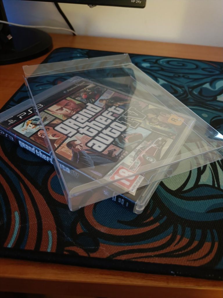 Caixa protetora para jogos da PS4 PS5 PS3