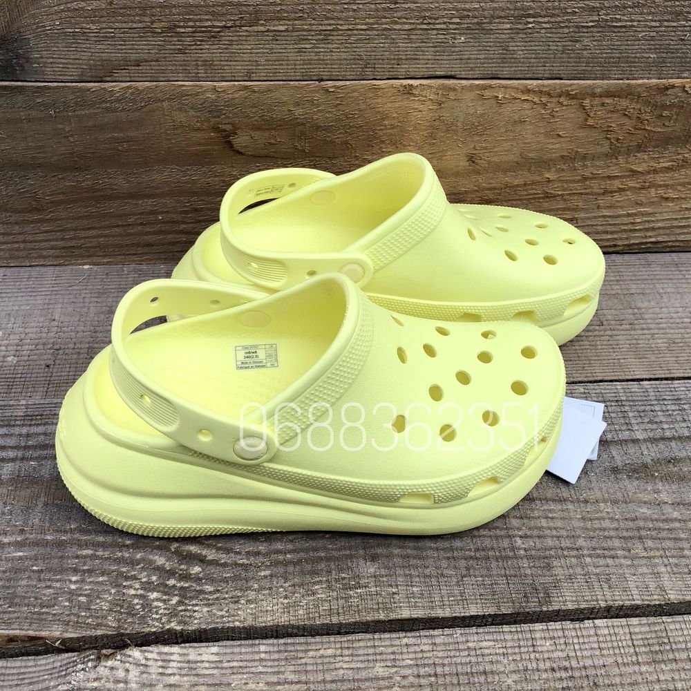 Купити Жіночі Крокси Crocs Crush Platform Жовтого кольору