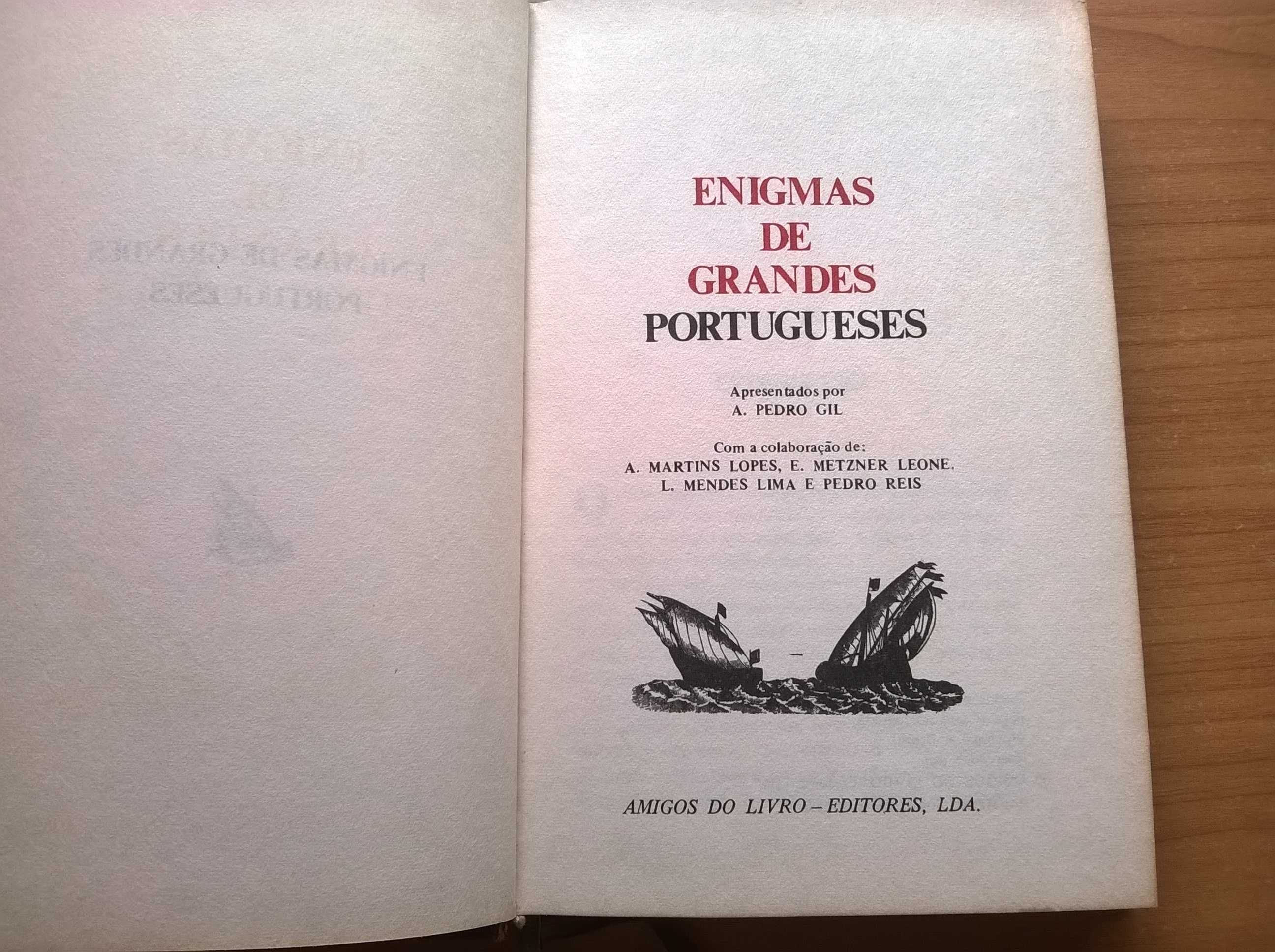 Enigmas de Grandes Portugueses - Amigos do Livro