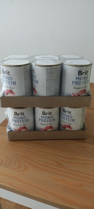 Mokra karma Brit Mono Protein Lamb&Rice