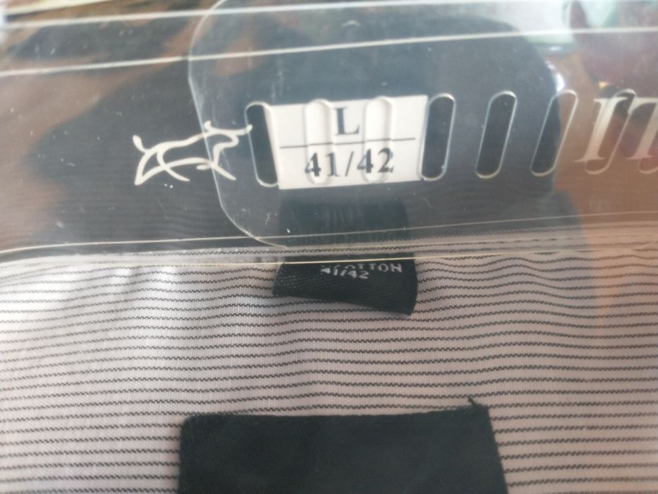 Włoska koszula męska Laviino r. 41-42