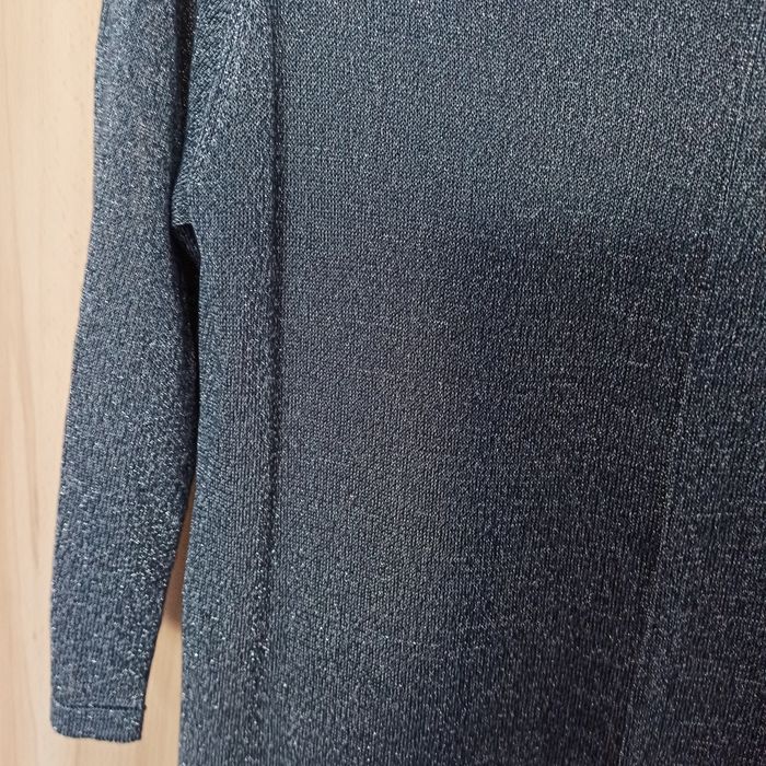 Sukienka srebrna świąteczna karnawałowa 44 46 48