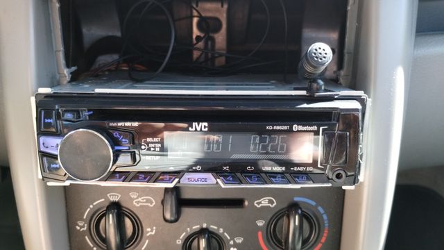 Radio JVC KD-R862BT bluetooth USB CD Aux mikrofon sprawne