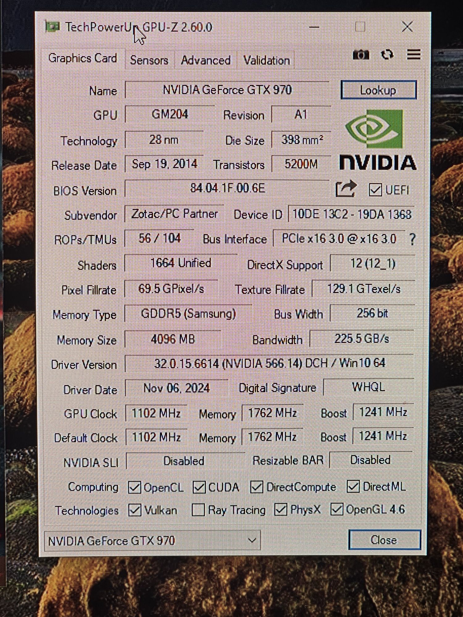 Zotac GTX 970 4 gb AMP Omega