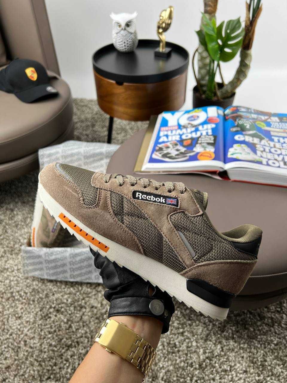 Чоловічі кросівки рібок Reebok Classic New Sand White [41-46]