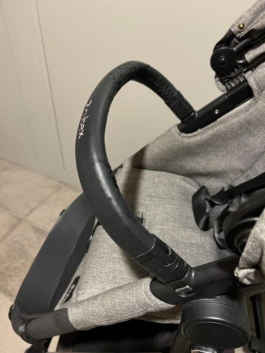 Wózek Cybex Priam LUX Manhattan Gray 2.0 2w1 szary gondola spacerówka