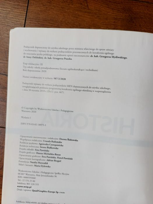 Historia 2 WSiP zakres podstawowy