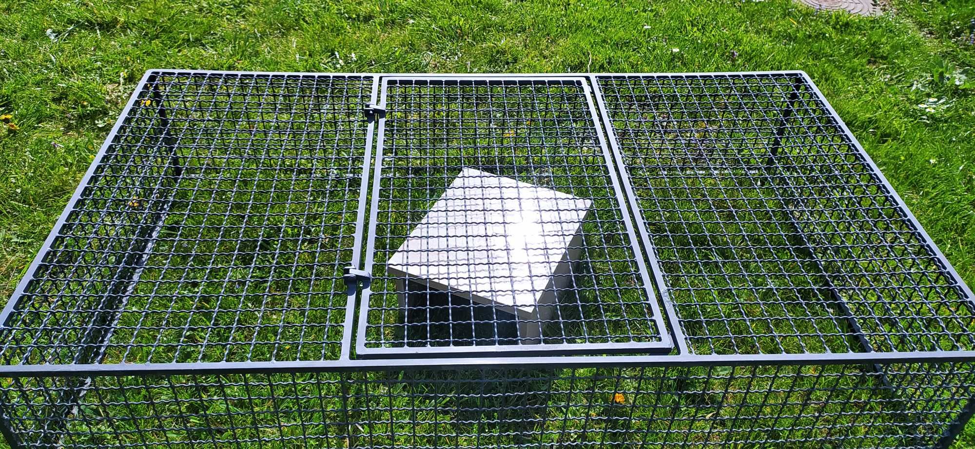 Klatka zamykana stalowa ogrodzenie dla żółwia króliczka zwierzaka