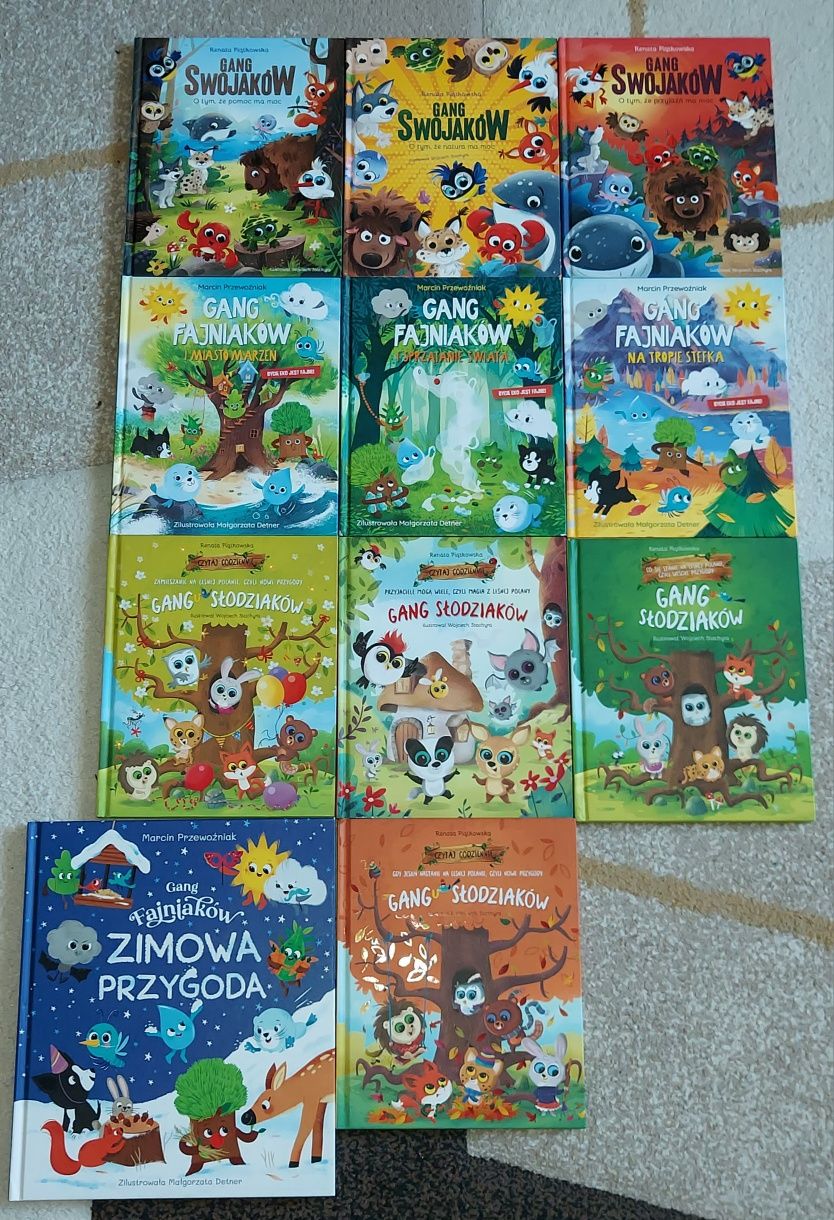 Książki dla dzieci Fajniaki Słodziaki Swojaki