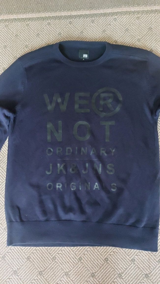Granatowy sweter, Jack Jones, rozmiar XL