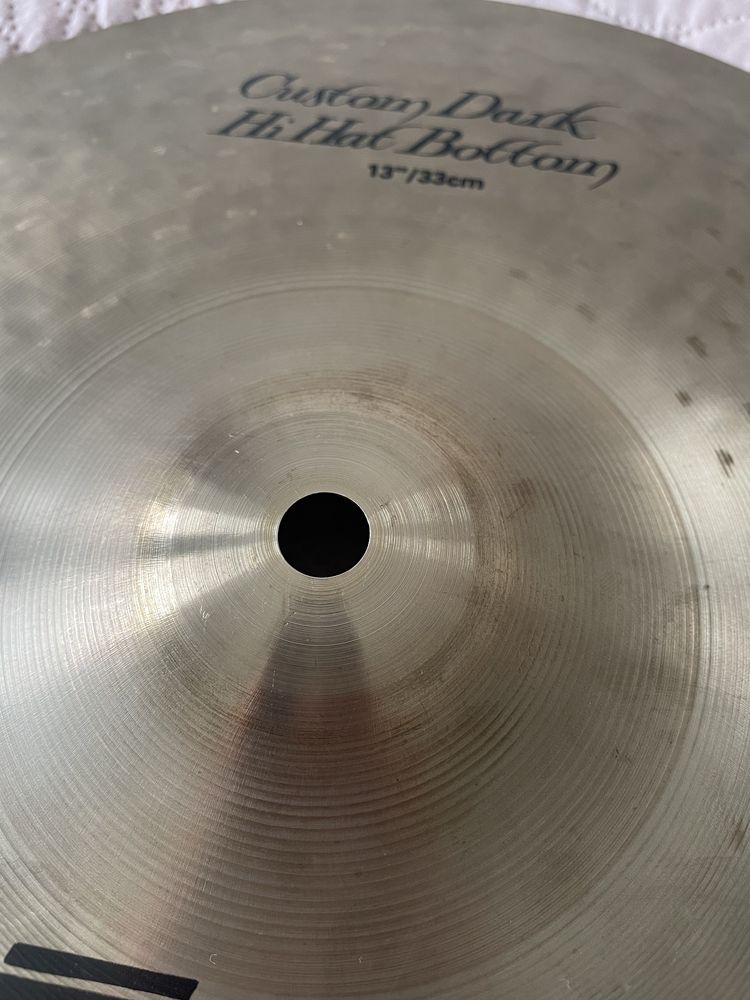 Zildjian K custom Dark hi-hat 13”