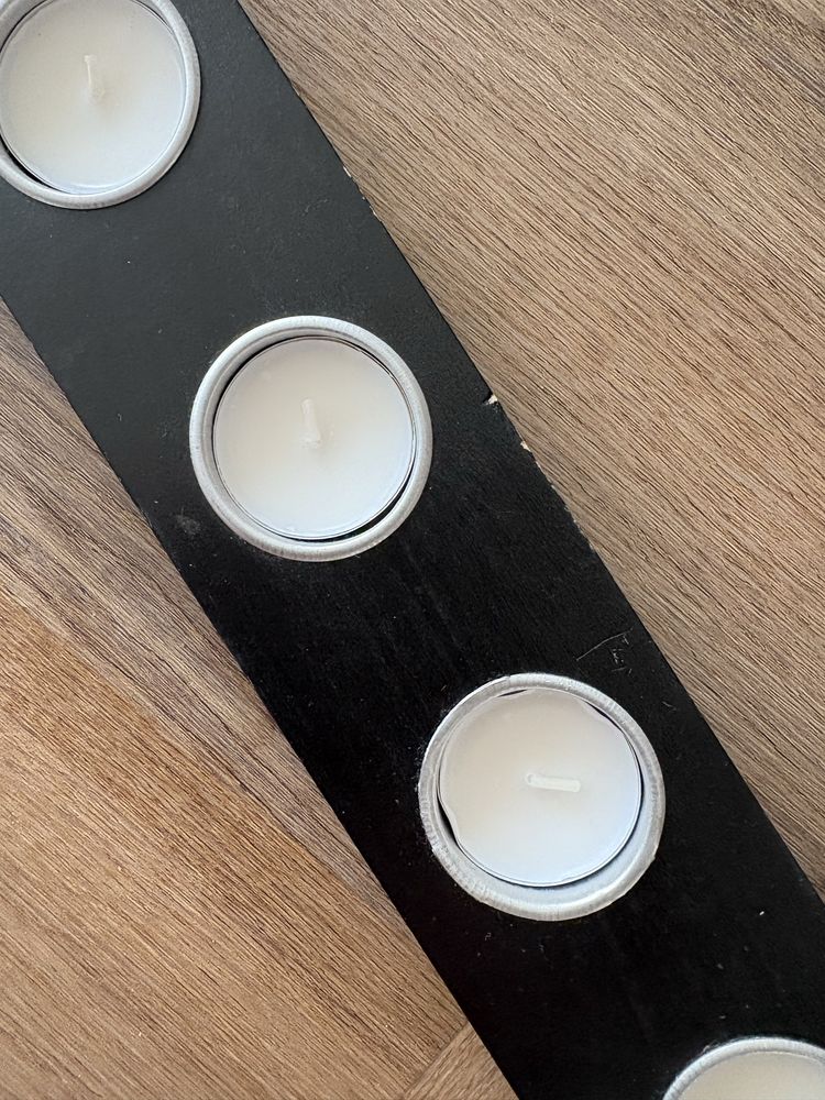 Świecznik ikea Hallare 7 tealight