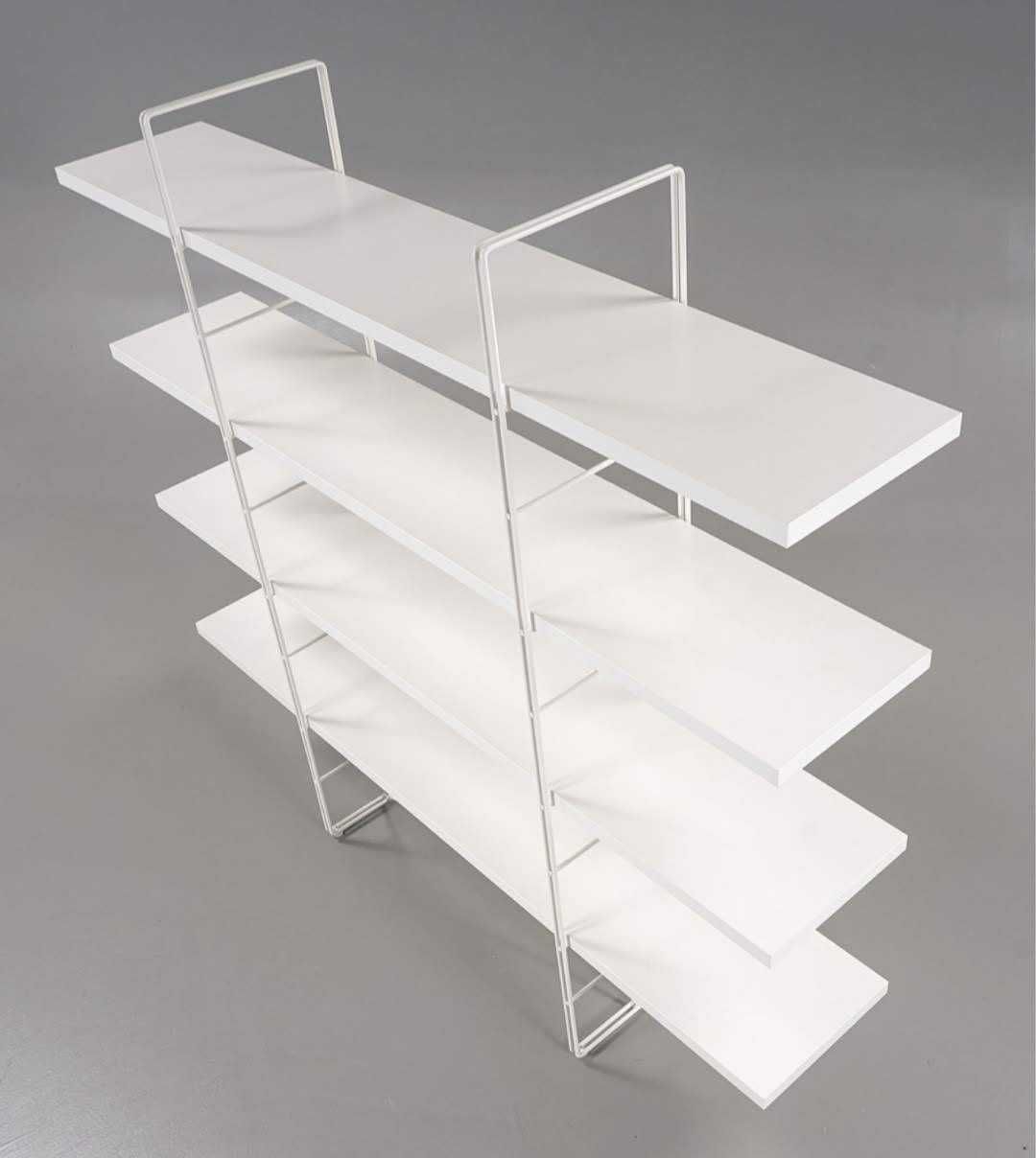 Ikea, Enetri, Niels Gammelgaard 4 nowe, białe półki 503.493.66