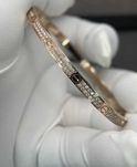 CARTIER Cartier LOVE series starry sky 18K rose gold bracelet*17cm