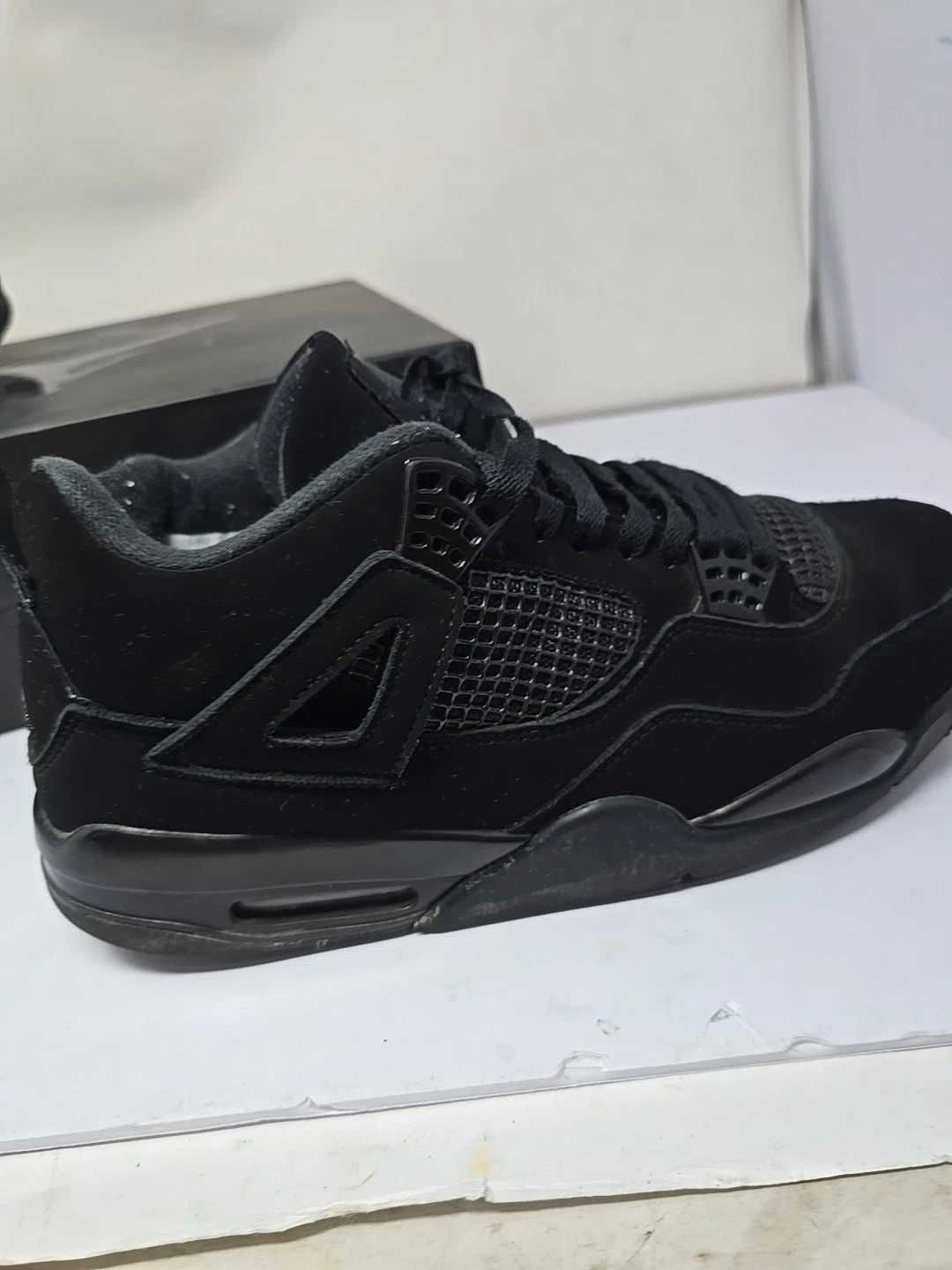 RetroBlackCat\Powietrze*DamskieJordan4SuperStarADSTOPUnisexTrampk42