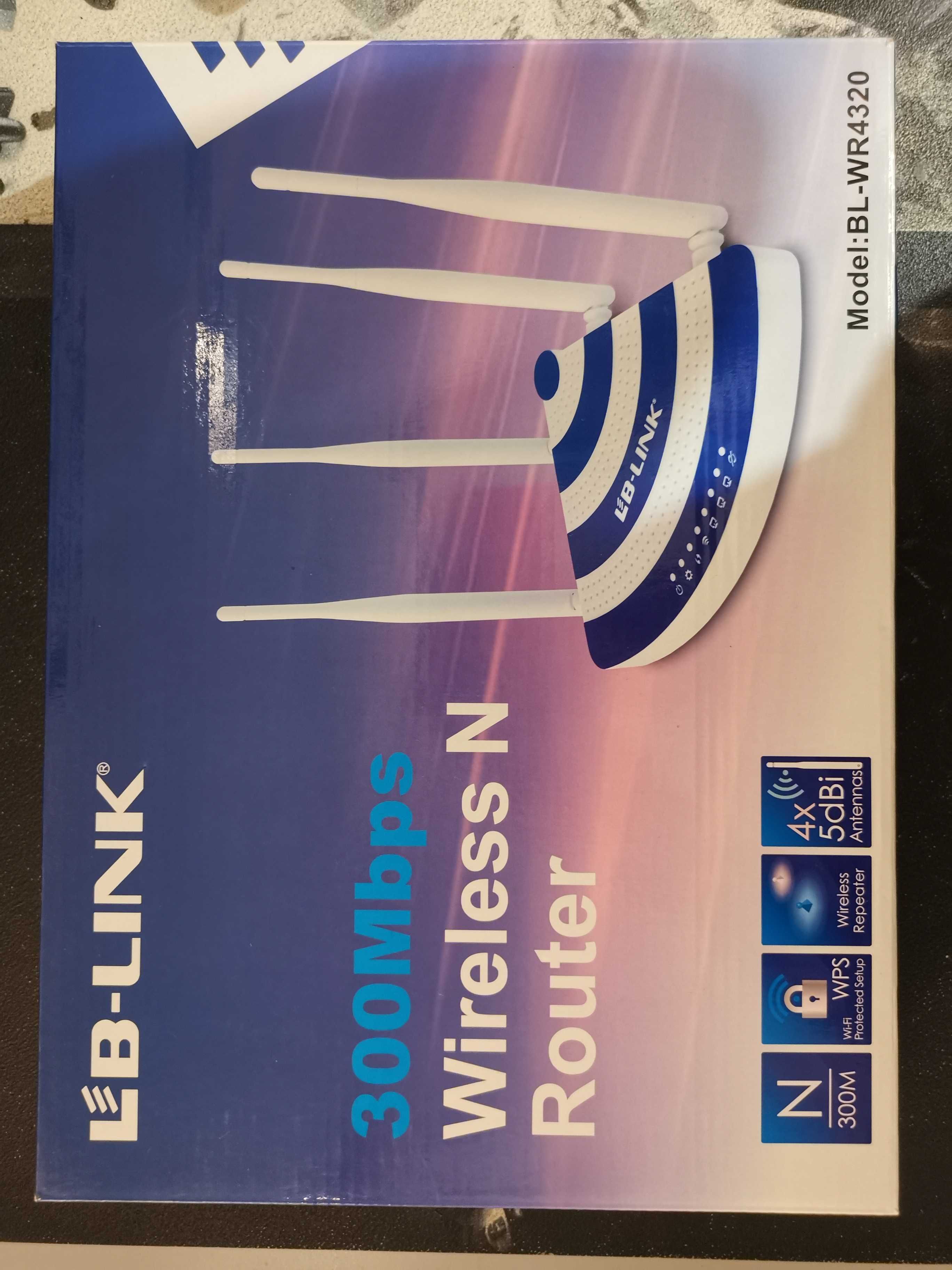 Router Wireless 300mbps 4xlan Lb-Link