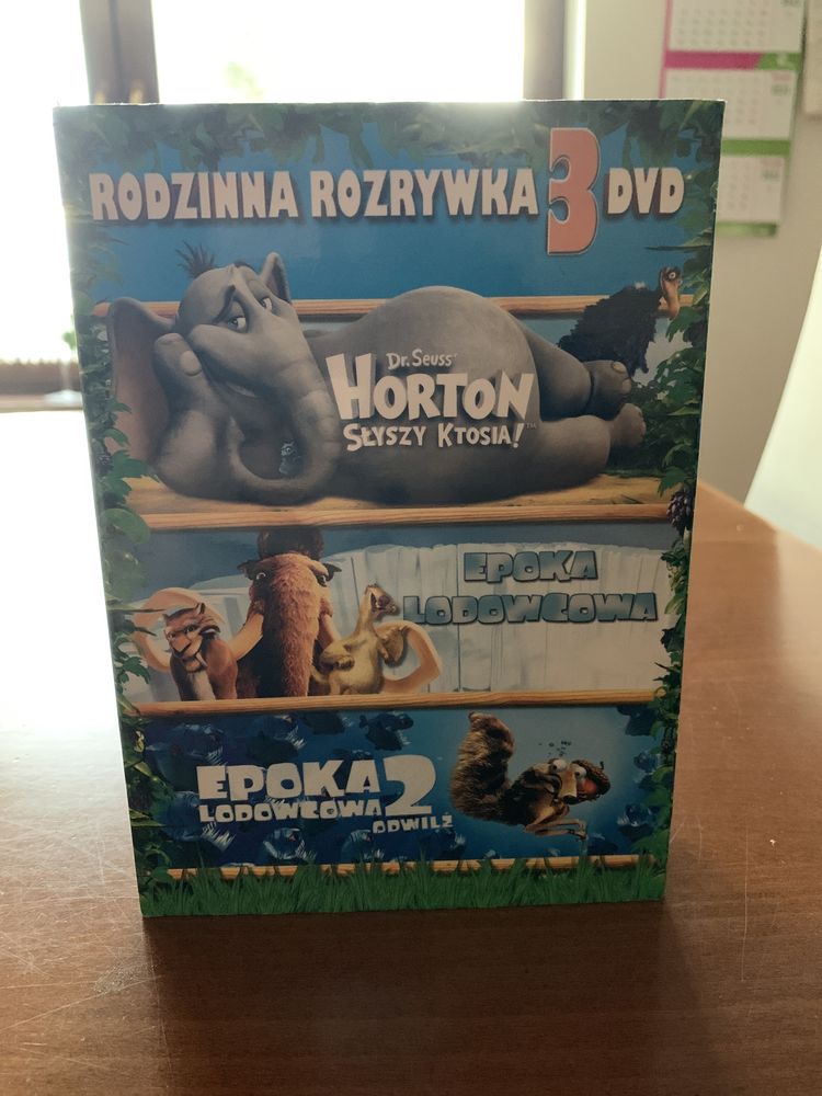 Rodzinna rozrywka 3filmy dvd