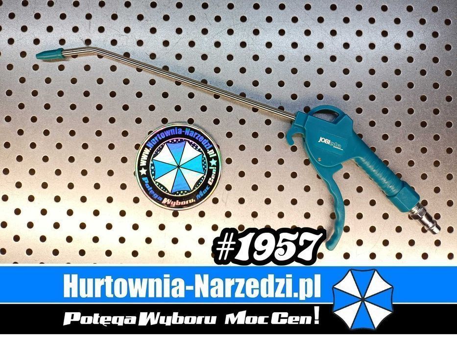 Długi Pistolet do przedmuchiwania 370mm + szybkozłączka
