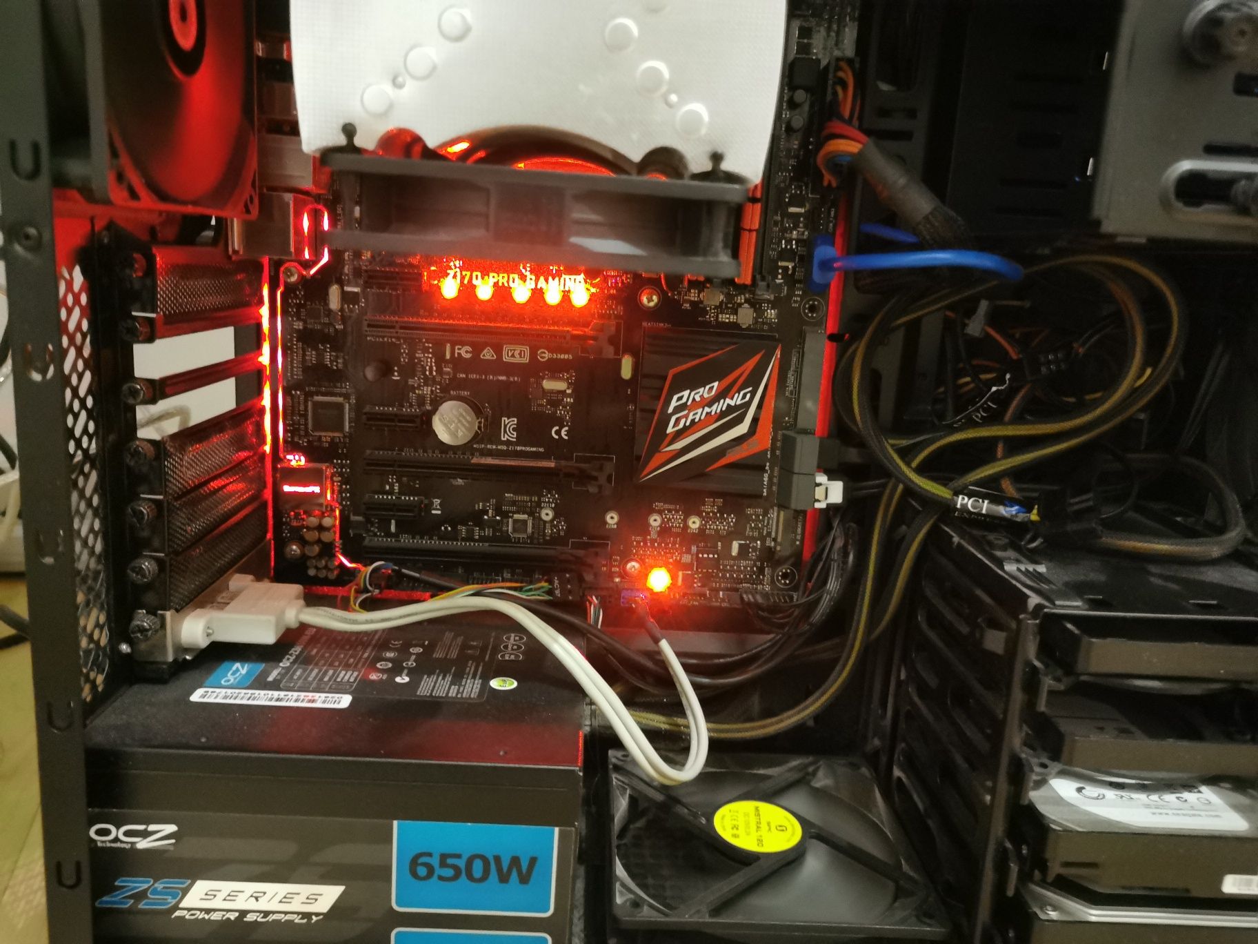 Komputer PC - i7 6700t, 16GB DDR4 3000, z170, 650wat