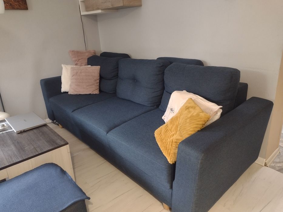 kanapa,sofa rozkładana z pojemnikiem na pościel