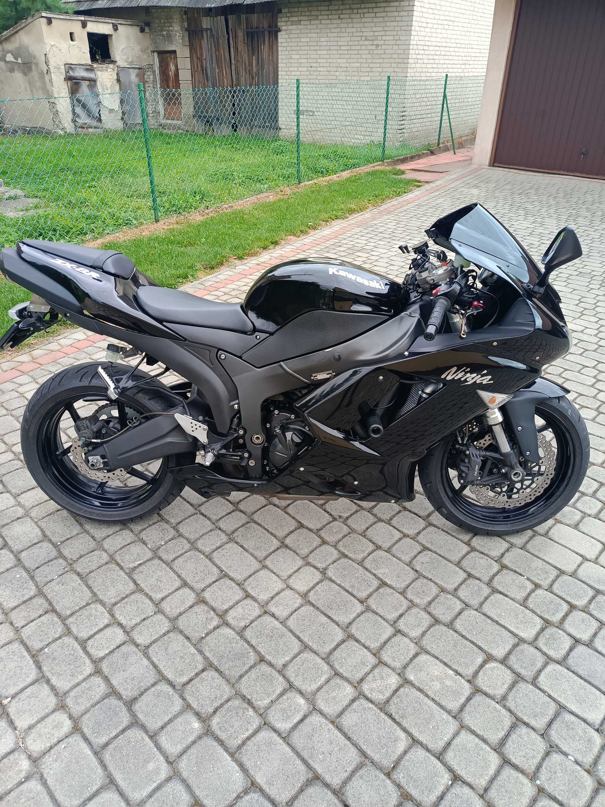 Kawasaki zx6r dużo dodatków