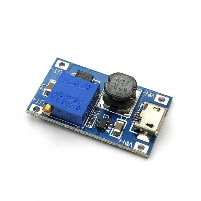 Продам MT3608 підвищуючий перетворювач (вхiд з microUSB)
