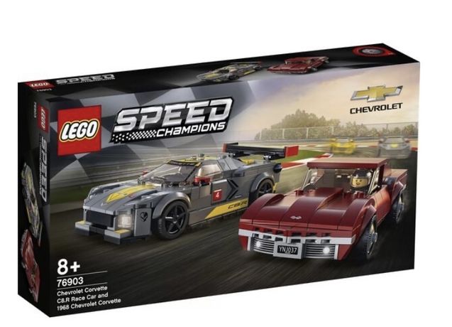 Конструктор LEGO Speed Champions Chevrolet Corvette C8.R Race Car and