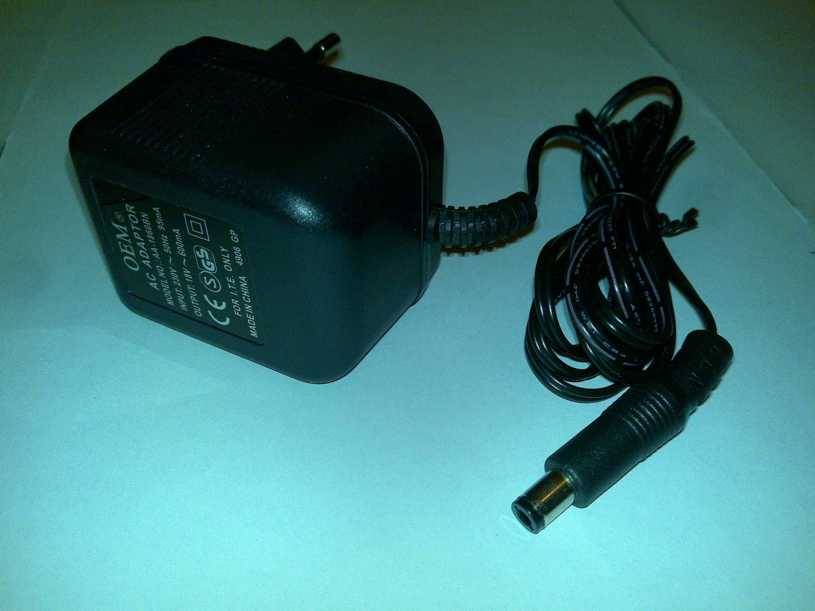 fonte de alimentação, transformador ac adaptador (oem)