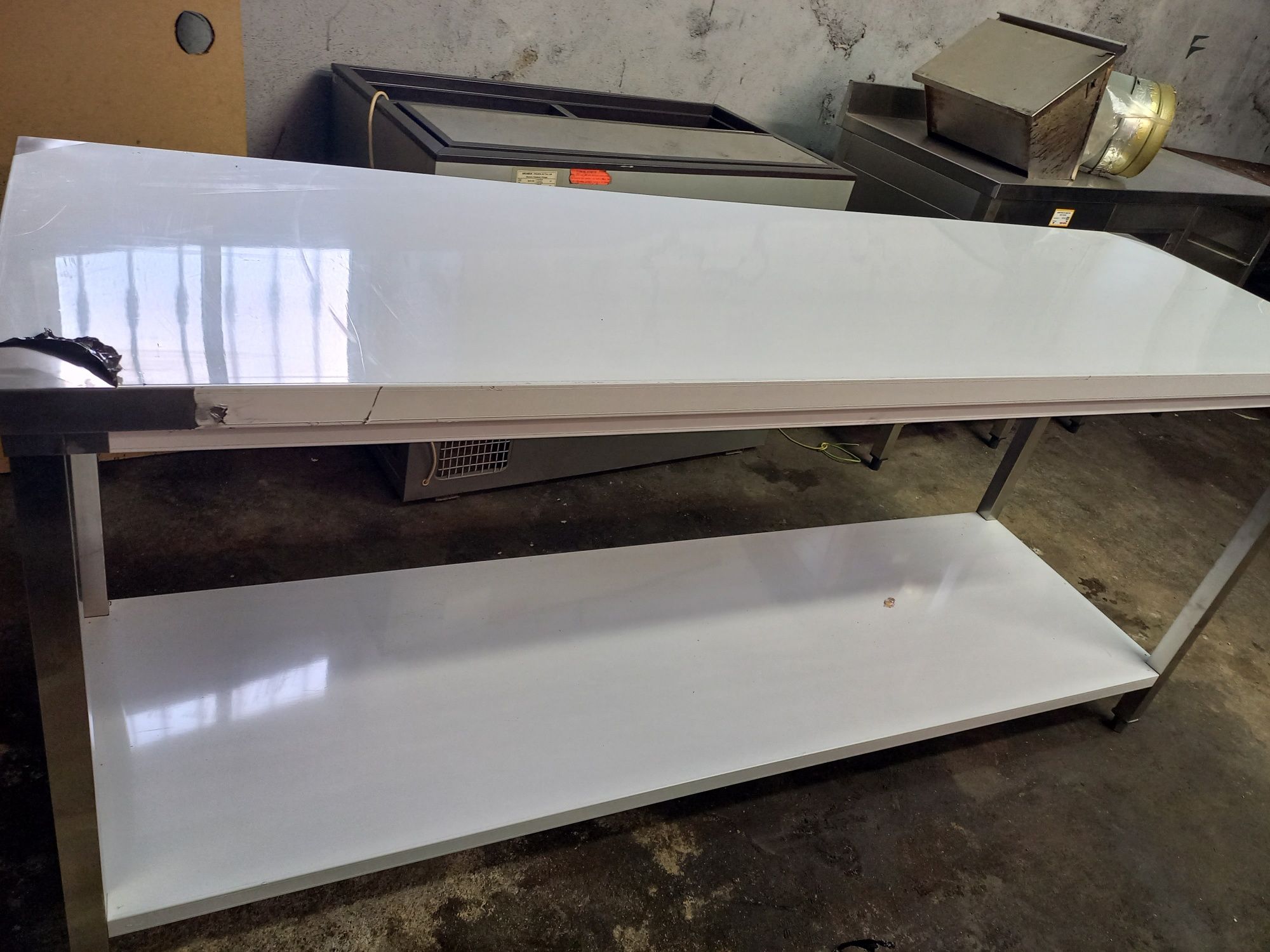 Bancada inox 2000x600