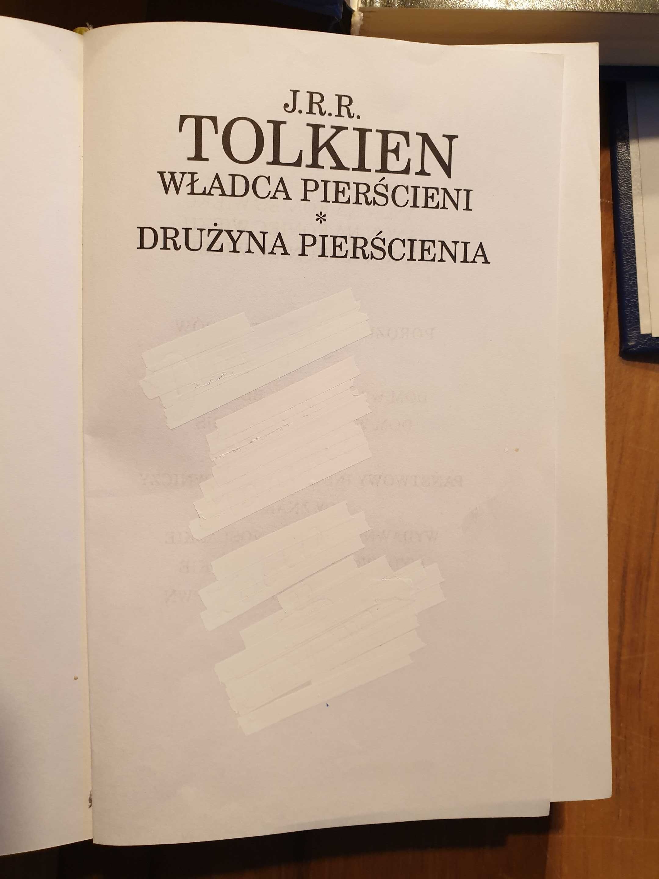 J.R.R. Tolkien Władca Pierścieni OPIS