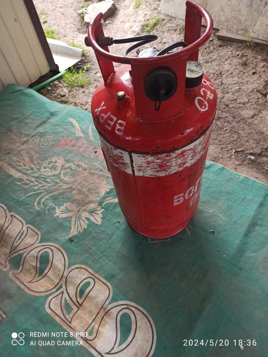 Газовый баллон для кары.