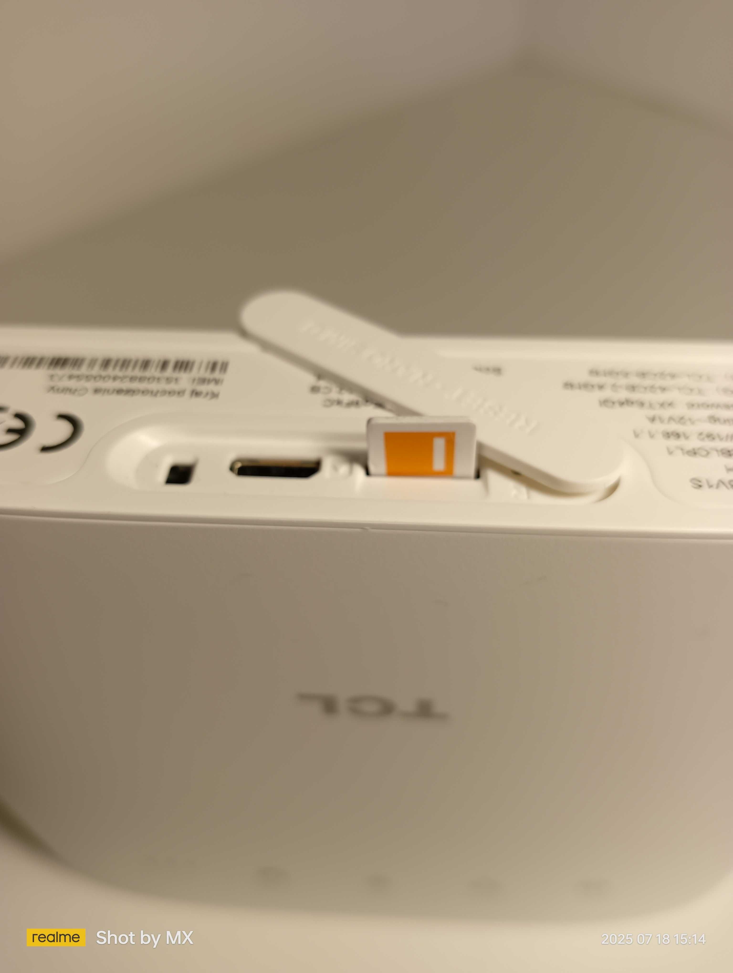 Router LTE 4G na kartę SIM WiFi 5GHz gniazdo telefonu modem TCL HH63V1
